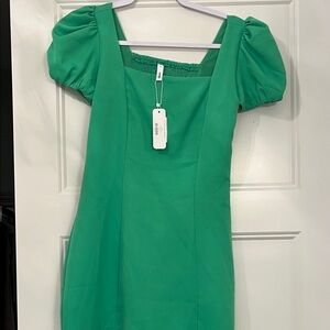 Glam Vibrant Green dress NWT small